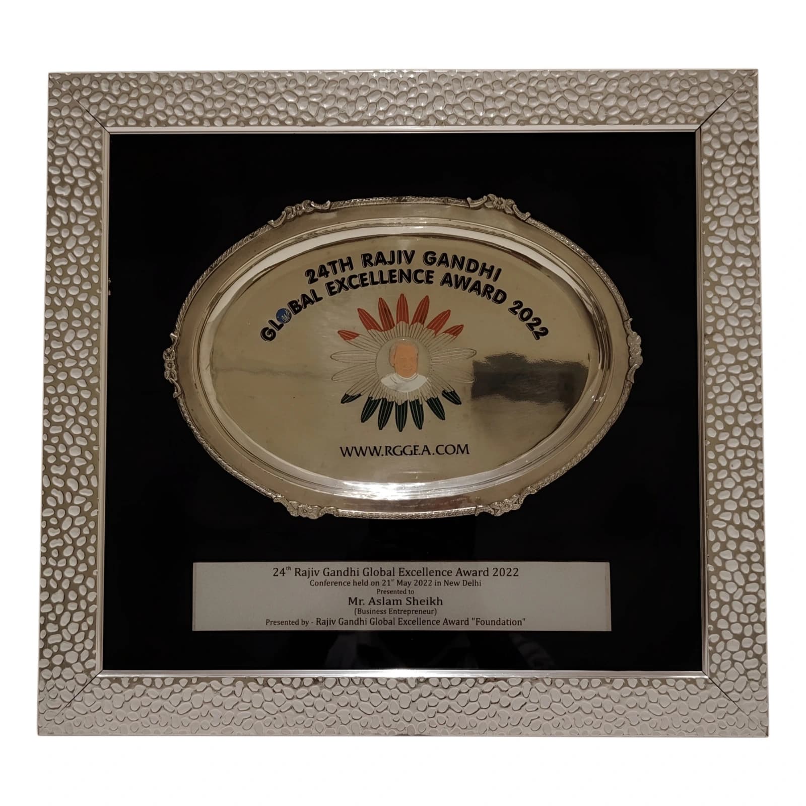 24th Rajiv Gandhi Global Excellence Award - Swimwell Pools Award & Recognition