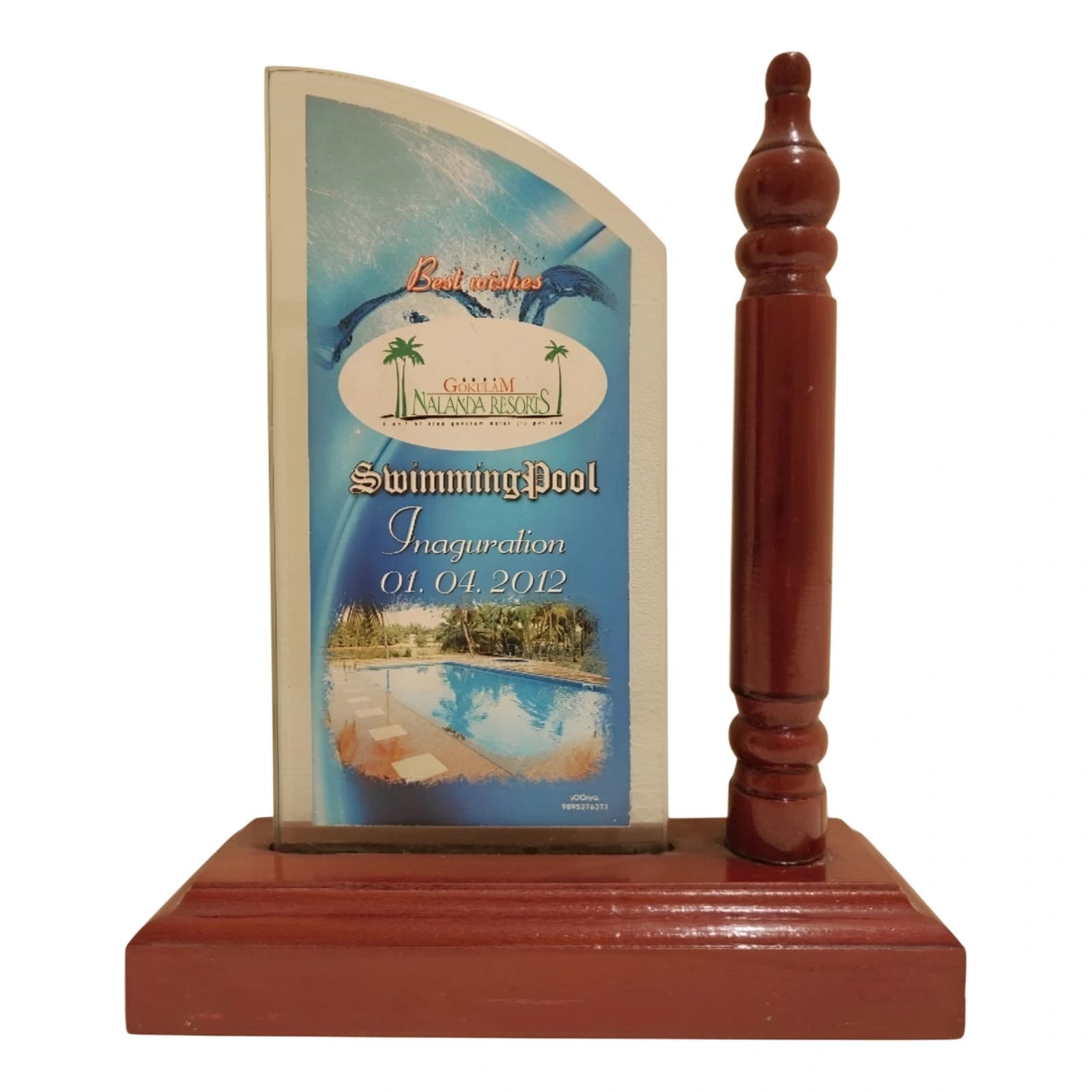 Swimming Pool Inauguration Honour - Swimwell Pools Award & Recognition